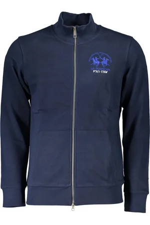 La Martina Sweatshirt Herren Sweatshirt Blau mit Reißverschluss & - Verkäufer: Redeve