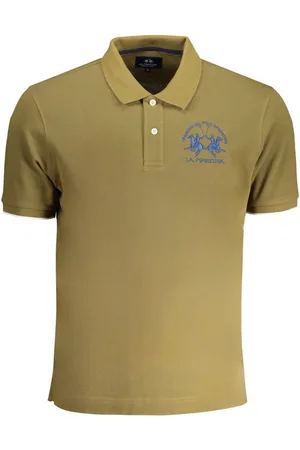 La Martina Poloshirt Polo-Kurzarmshirt Herren Grün – Stickerei - Verkäufer: Redeve