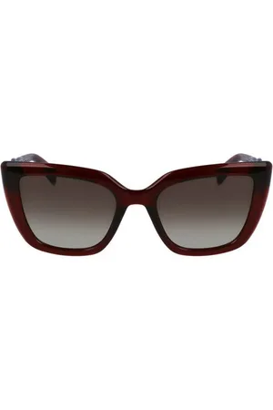 Liu Jo Sonnenbrille Damen-Sonnenbrille: Braun, Quadratische Gläser mit grünem Glas - Verkäufer: Redeve