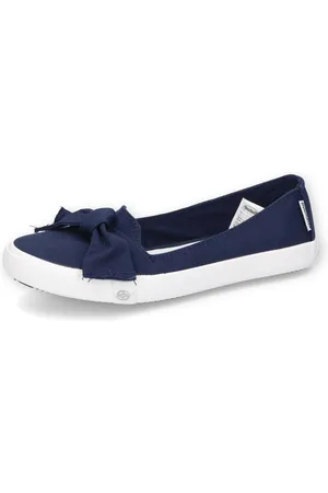 Dockers Sneaker Ballerinas Freizeitschuh mit auffälliger Schleife