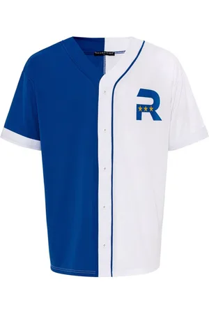 Redbridge T-Shirt im Baseball-Look - Knopfleiste, Regular Fit, Sportlich - Verkäufer: ChillDeal