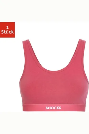 Snocks Bustier Soft BH (1-tlg) aus Bio Baumwolle, breite Träger für maximalen Komfort - Verkäufer: GmbH