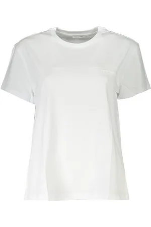 Patrizia Pepe T-Shirt Weißes Damen Kurzarmshirt aus Bio-Baumwolle mit - Verkäufer: Redeve
