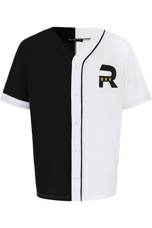 Redbridge T-Shirt im Baseball-Look - Knopfleiste, Regular Fit, Sportlich - Verkäufer: ChillDeal