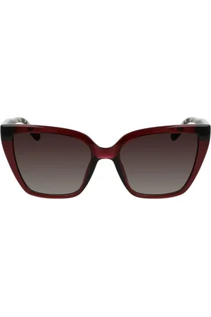 Liu Jo Sonnenbrille Damen Sonnenbrille Rot: Quadratische Rauchglaslinse, Chic & Elegant - Verkäufer: Redeve