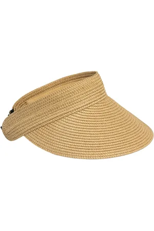 CASPAR Strohhut HT027 verstellbare leichte Damen Sommer Schirmmütze Sonnenvisor - Verkäufer: & SIKORA