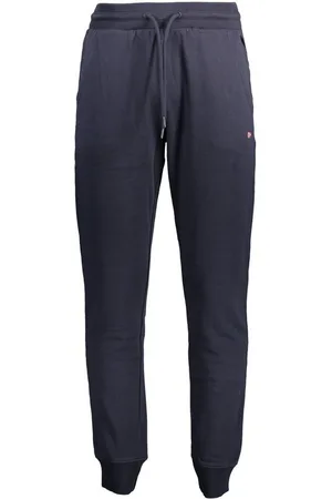 Napapijri 5-Pocket-Hose Herren Sporthose Blau mit Taschen und Stickerei - Elastischer Bund - Verkäufer: Redeve