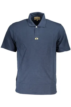 La Martina Poloshirt Herren Kurzarm Polo Blau – Regular Fit mit - Verkäufer: Redeve