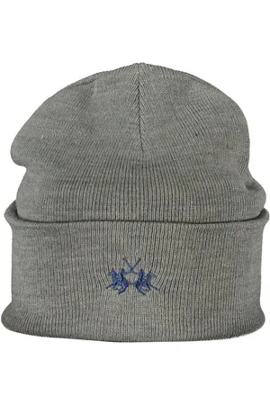 La Martina Strickmütze Stylische Herrenkappe in Grau mit Stickerei-Logo – Perfekt für jede - Verkäufer: Redeve