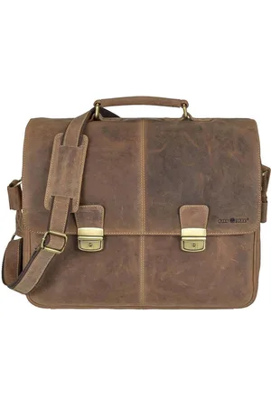 Greenburry Aktentasche Vintage, Businesstasche, Notebooktasche, für Herren, rustikal - Verkäufer: Ordnung und mehr