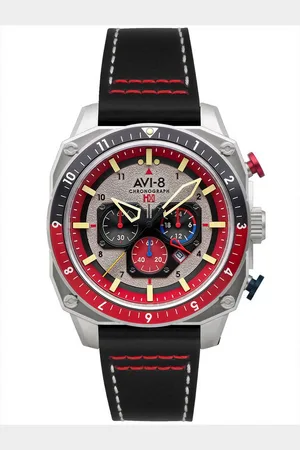 Avi-8 Quarzuhr AV-4100-03 Herrenuhr Hawker Hunter Dual Time Chronograph 43mm 5A AV-4100-03 Herrenuhr Hawker Hunter Dual Time Chronograph 43mm 5ATM - Verkäufer: Timeshop24