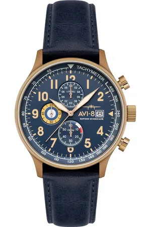 Avi-8 Quarzuhr AV-4011-0Q Herrenuhr Hawker Hurricane Classic Chronograph 43mm 5 AV-4011-0Q Herrenuhr Hawker Hurricane Classic Chronograph 43mm 5ATM - Verkäufer: Timeshop24