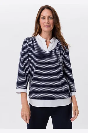 Frank Walder 3/4-Arm-Shirt im Two-In-One Look - Verkäufer: Held Fashion Retail