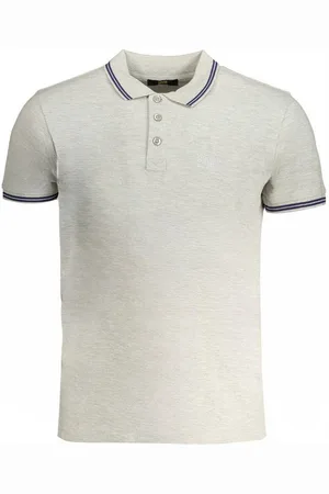 Roberto Cavalli Poloshirt Herren Grau Poloshirt mit Stickerei & - Verkäufer: Redeve