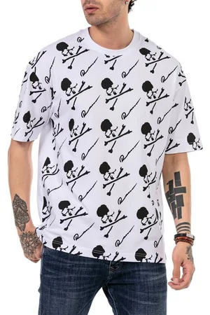 Redbridge T-Shirt mit Totenkopf-Print - 100% Baumwolle - Verkäufer: ChillDeal