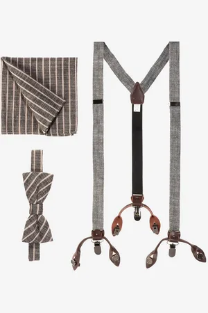 Cinque Hosenträger (Set) mit Streifen-Muster