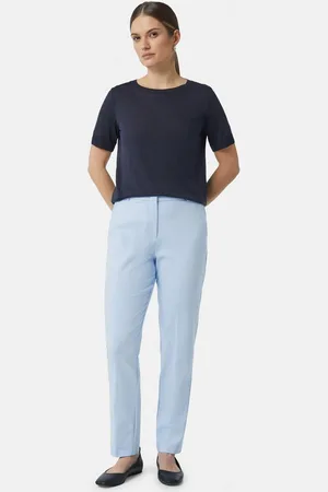 Comma, 7/8-Hose Elastische Cigarette-Pants mit Bügelfalte - Verkäufer: s.Oliver