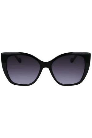 Liu Jo Sonnenbrille Stilvolle Damen-Sonnenbrille mit runden schwarzen Gläsern - Verkäufer: Redeve