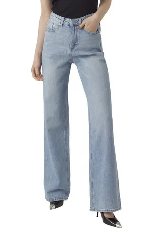 VERO MODA Schlagjeans VMTESSA HR WIDE RA339 mit Stretch - Verkäufer: Jeans-direct