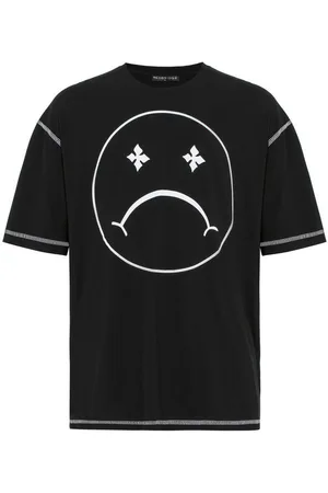 Redbridge T-Shirt Oversized mit Smiley-Print – Rundhals, Streetwear, 100 % Baumwolle - Verkäufer: ChillDeal