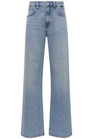Mavi Boyfriend-Jeans Jeans Loose Fit High-Rise Wide Leg 5-Pocket MALIBU, mid indigo brushed 90s - Verkäufer: ARIZONAS