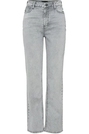 Pieces® Straight-Jeans PCKELLY HW STRAIGHT JEANS LG NOOS BC
