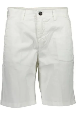North Sails 5-Pocket-Hose Elegante Damen Bermuda-Shorts in Weiß aus Organischen Fasern - Verkäufer: Redeve