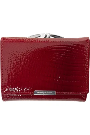 Jennifer Jones Geldbörse Damen-Geldbörse-RFID-Smal Kroko-Design 9 CC-Slots (Damen-Geldbörse) - Verkäufer: Bag & Belt