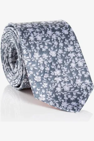 Carlo Monti Krawatte (1-St) aus reiner Seide, mit Blumenmuster, 6,5 cm breit