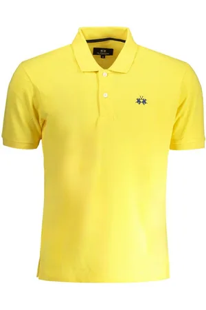 La Martina Poloshirt Herren Poloshirt Gelb: Kurzarm, Regular Fit - Verkäufer: Redeve