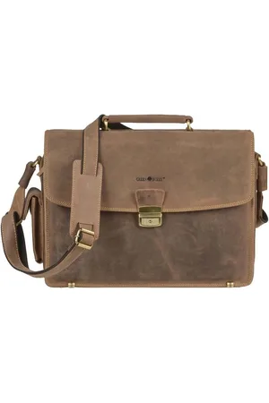 Greenburry Aktentasche Vintage, Businesstasche, Notebooktasche, für Herren, rustikal - Verkäufer: Ordnung und mehr