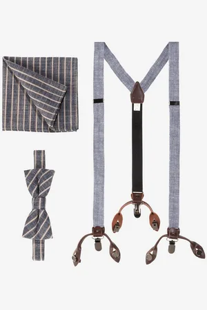 Cinque Hosenträger (Set) mit Streifen-Muster