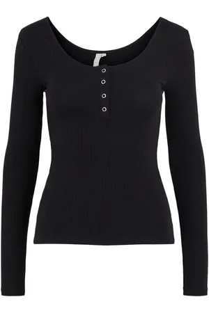 Pieces® Langarmshirt Kitte (1-tlg) Plain/ohne Details - Verkäufer: Mary & Paul