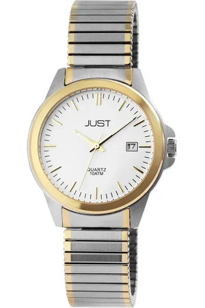 Just Watches Quarzuhr Roswin Just Edelstahl Herrenarmbanduhr mit Zugarmband, 3-Zeiger - Verkäufer: Shaghafi GmbH