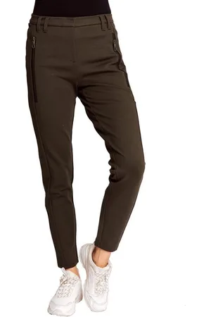 Zhrill Shorts Stoffhose CHIARA Dark Olive (0-tlg) angenehmer Tragekomfort - Verkäufer: Trenddeal GmbH