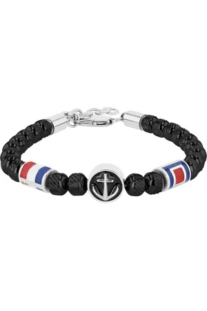 Akzent Edelstahlarmband Cassian Kugelarmband mit maritimen Details, Edelstahl (Einzeln) - Verkäufer: Shaghafi GmbH