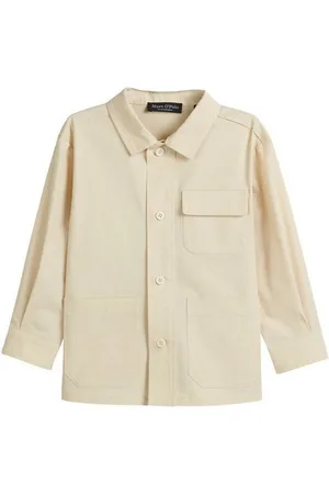 Marc O’ Polo Wolljacke aus Bio-baumwoll-Popeline