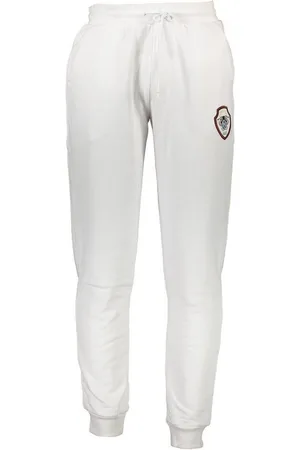 Roberto Cavalli 5-Pocket-Hose Weisse Herren-Sporthose mit elastischem Bund, sportlicher Stil - Verkäufer: Redeve