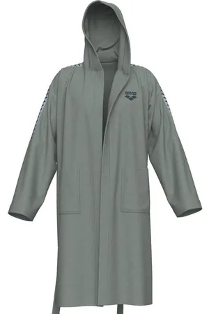 Arena Bademantel Unisex Bademantel TEAM STRIPE 009029, Standardgröße, Baumwolle, Ohne Verschluss - Verkäufer: CORTEXPOWER