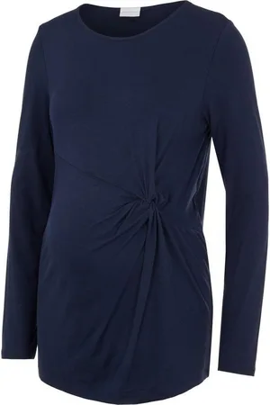 Mama;licious Langarmshirt Karely (1-tlg) Drapiert/gerafft - Verkäufer: Mary & Paul