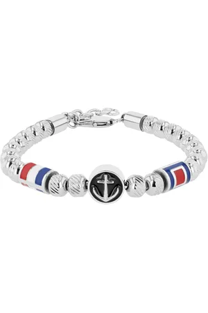 Akzent Edelstahlarmband Cassian Kugelarmband mit maritimen Details, Edelstahl (Einzeln) - Verkäufer: Shaghafi GmbH