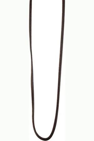 Akzent Kette ohne Anhänger Brendir Echtleder Kette, dunkelbraun, Breite 2mm (Einzeln) - Verkäufer: Shaghafi GmbH