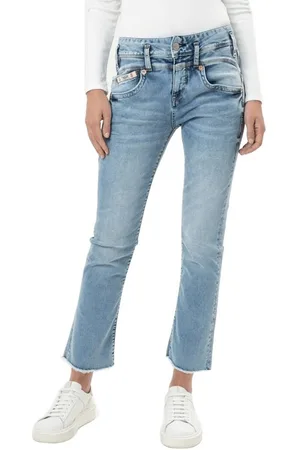 Herrlicher Bootcut-Jeans Pearl Cropped Reused Denim Offene Saumkante - Verkäufer: P-Graph GmbH Mode & mehr