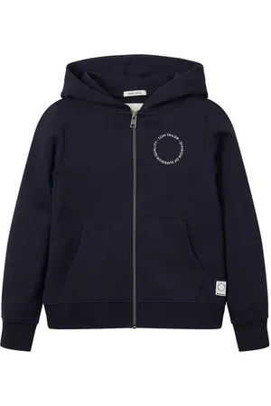 TOM TAILOR Sweatjacke Sweatshirt Jacke in Melange Optik - Verkäufer: