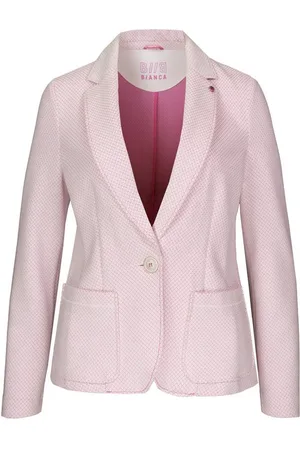 Bianca Jerseyblazer ARIANE in Struktur-Muster in angesagter Jerseyware - Verkäufer: