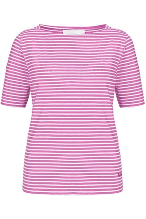 Bianca Kurzarmshirt LOTTI im Streifen-Look und angesagten Trendfarben - Verkäufer: