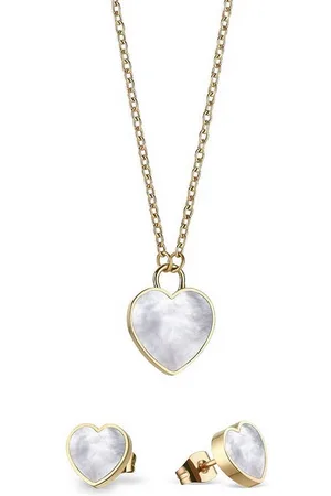 Bering Schmuckset Halskette mit Herz Anhänger und Herz Ohrringe - Jewelry Modell: - Verkäufer: Uhren4you