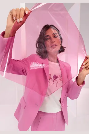 Bianca Jackenblazer EDITH mit Reverskragen und in Trendfarbe 