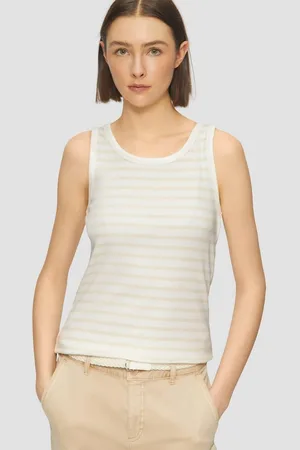 QS by s.Oliver Shirttop Slim-Fit-Top mit Rippstruktur - Verkäufer: