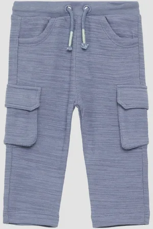 QS by s.Oliver Leggings Strukturierte Cargo-Pants mit Gummibund und Tunnelzug Durchzugkordel - Verkäufer: